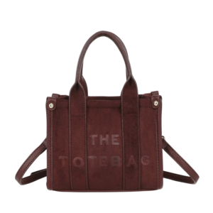 Suede Mini Tote Bag