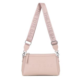 Tote Crossbody Bag Triangle Shape Hover Image